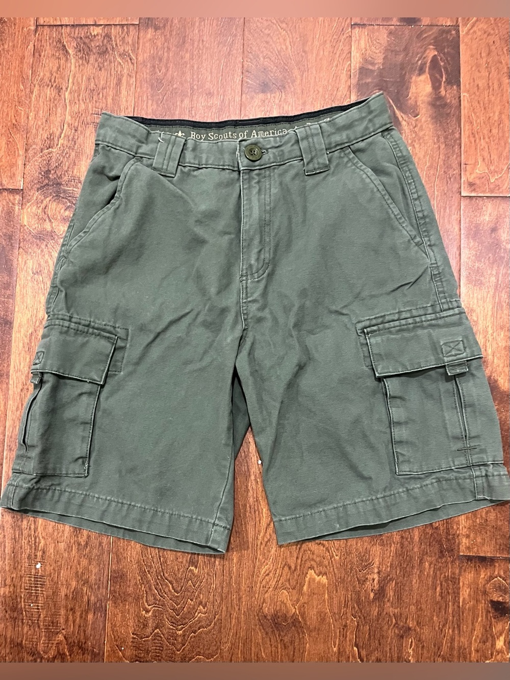 Boy Scouts of America Olive Cargo Shorts for Men